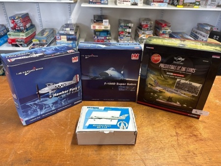 4 Various Model Aeroplanes