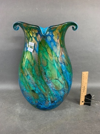 Large Contemporary Glass Vase
