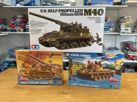 3 US Army Tank Models