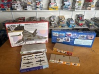 6 Military Model Aeroplanes - Mainly from United Kingdom - 6