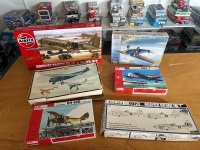 6 Military Model Aeroplanes - Mainly from United Kingdom & Southern Cross