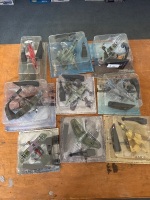 9 PreMade Model Aeroplanes
