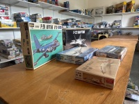 5 US Military Model Aeroplanes - 5