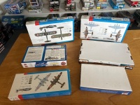 6 French Military Model Aeroplanes - 6