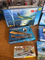 7 Russian Military Model Aeroplanes - 2