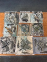 9 PreMade Model Aeroplanes