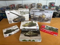 6 Army Tanks