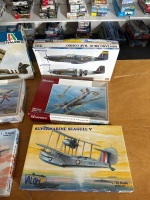 7 Military Model Aeroplanes - Mainly from United Kingdom - 3