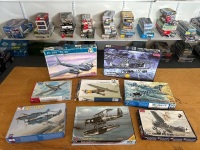 8 German Military Model Aeroplanes