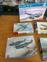 8 German Military Model Aeroplanes - 2
