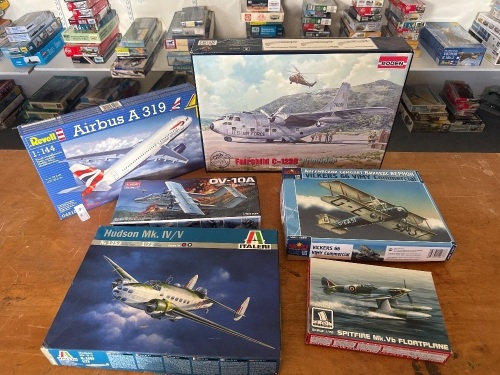 6 Various Model Aeroplanes