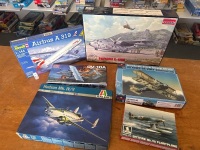 6 Various Model Aeroplanes - 2
