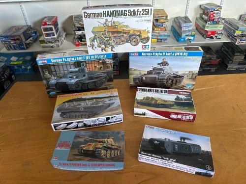 7 German Army Tanks
