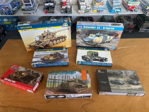 7 Soviet & German Army Tanks