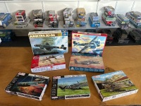 8 German Military Model Aeroplanes