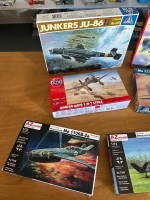 8 German Military Model Aeroplanes - 2