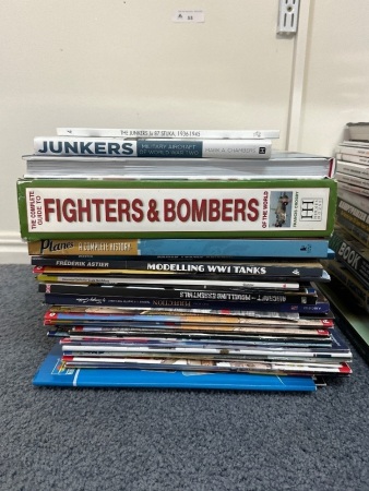 Large Selection Aviation & Tank Books & Magazines