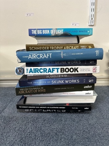 Large Selection Aviation & Tank Books