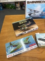 6 Japanese Military Model Aeroplanes - 2