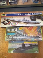 3 USS Submarines - 2
