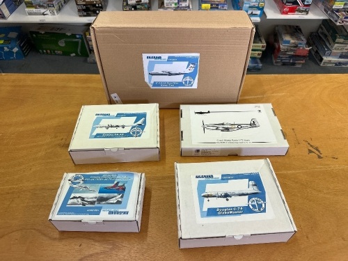 5 Various Model Aeroplanes