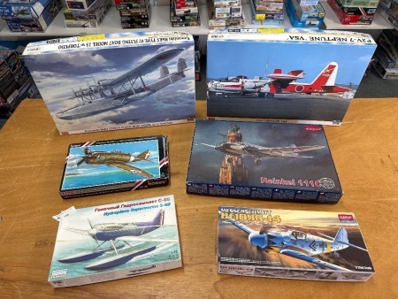 6 Various Model Aeroplanes