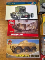 7 Army Tank Models - 2