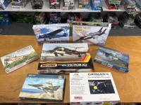7 Various Model Aeroplanes