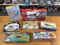 7 Various Model Aeroplanes
