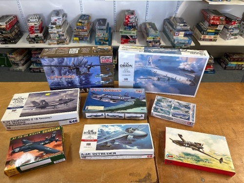 8 US Military Model Aeroplanes