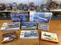 8 US Military Model Aeroplanes