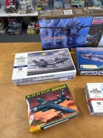 8 US Military Model Aeroplanes - 2