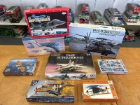 8 US Military Model Aeroplanes