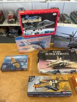 8 US Military Model Aeroplanes - 2