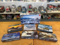 7 US Military Model Aeroplanes