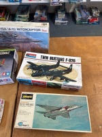 8 US Military Model Aeroplanes - 4