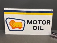 Golden Fleece Techno Ram Oil Rack Sign. Original, Unused. - 2