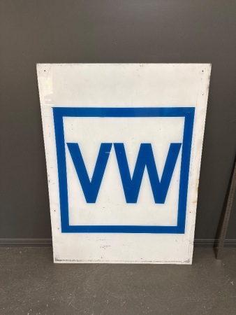 VW Acrylic Sign, Ex Bundaberg