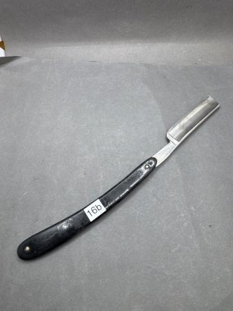 Welt Shultz Ruf 15 black handle Germany cut throat razor