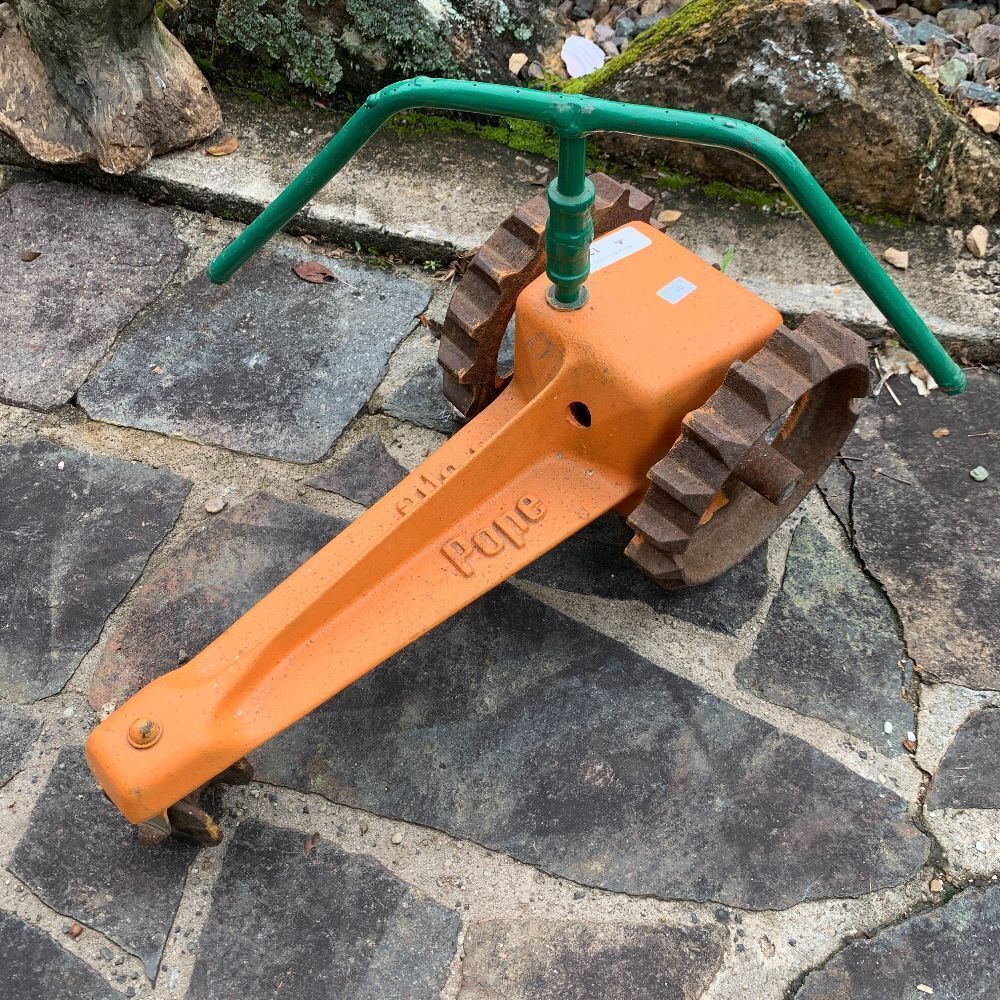 Vintage Pope Iron Sprinkler Tractor