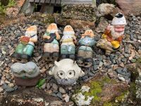 Lot of Asstd Garden Gnomes Etc