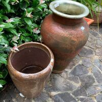 4 Asstd Ceramic Pots & Urns - 3