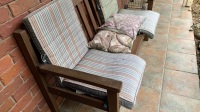 3 Seater Timber Garden Bench - 3