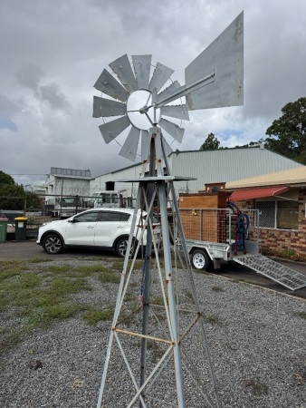 Ornamental Metal Garden Windmill