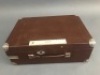 HMV Portable Record Player C1929 in Brown Leatherette - 5