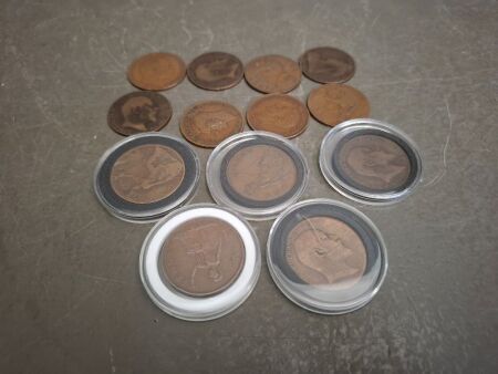 Lot of Antique & Vintage Collectable Coins