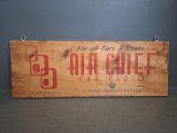 Air Chief Wooden Sign - 2