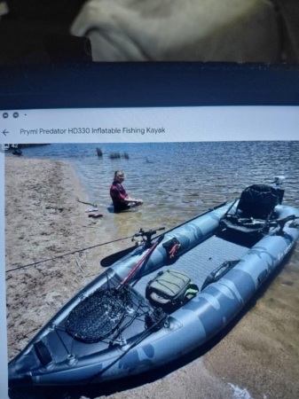 Pryml Predator HD 330 Inflatable Fishing Kayak