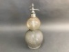 Antique French Style Seltzogene Wire Covered Double Gourd Soda Siphon - Maker BA & Co, London, C1900