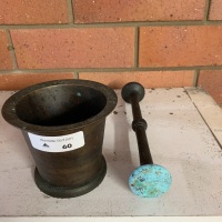 Brass Pestle & Mortar - 2